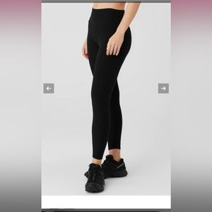 Alo 7/8 High Waist  Legging Black Size Large